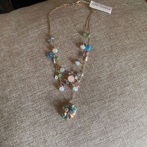 Betsey Johnson Multicolor Beaded Necklace